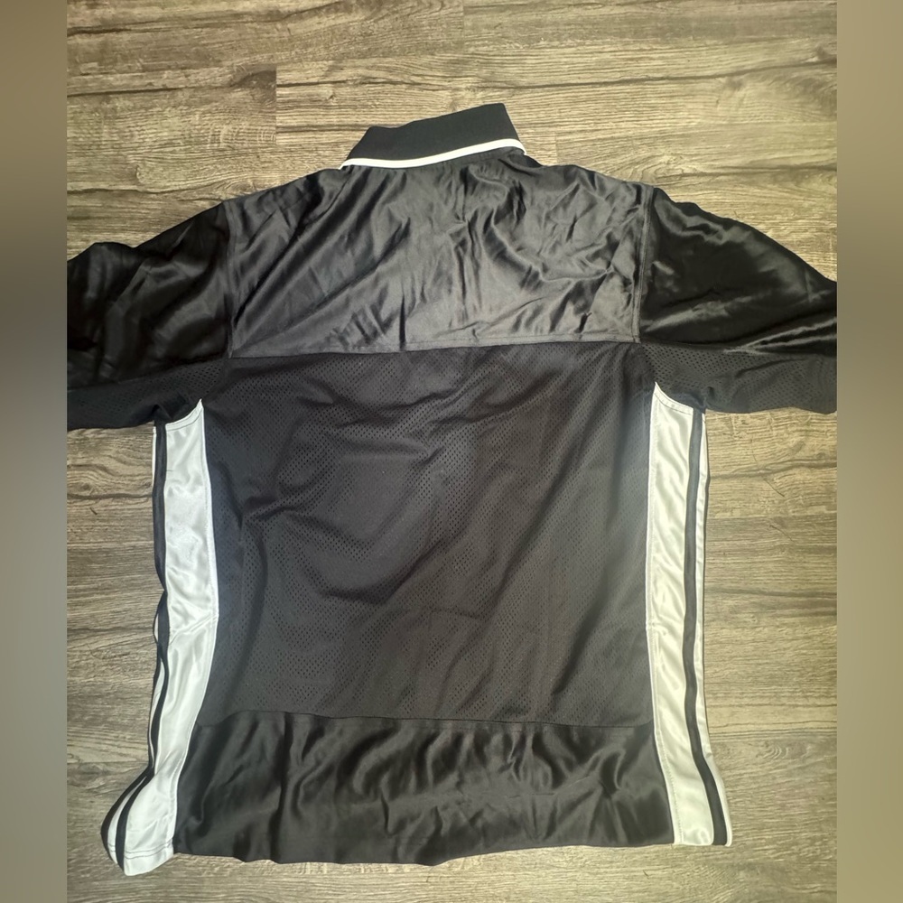Adidas Black and Gray Polo Shirt - Picture 4 of 8